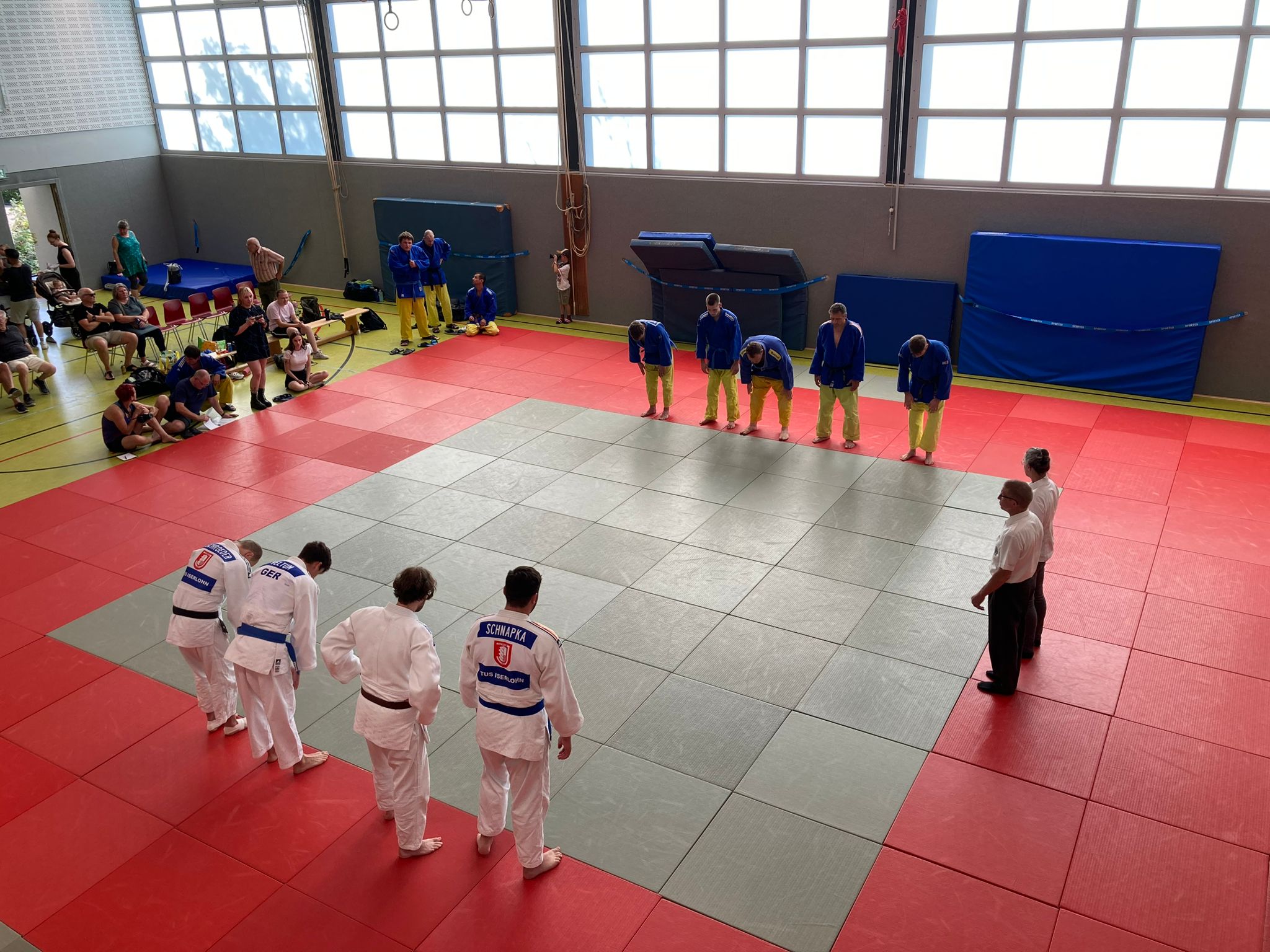 Hinrunde gegen die Judoka aus Rauxel